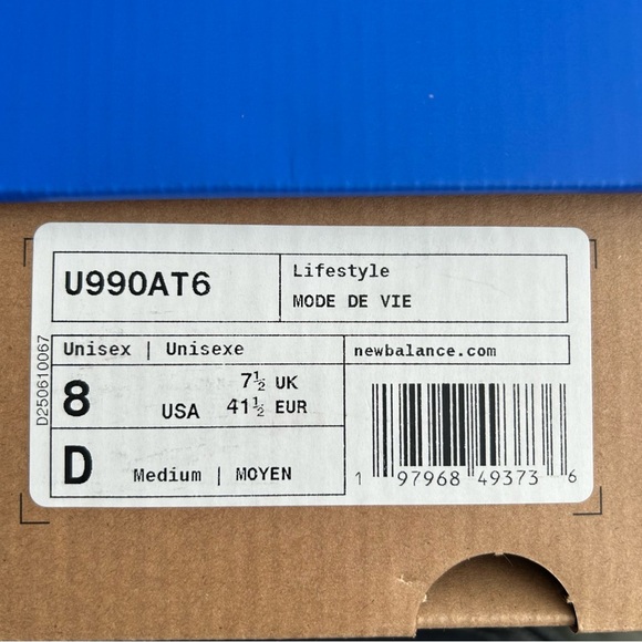 New Balance Action Bronson 990v6 Men’s US Size 8 Brand New - Picture 8 of 8